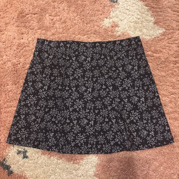 Rip Skirt Hawaii Wrap Womens Sz M Black Gray Swim Cover Boho Cute Beach Length 2 - Picture 2 of 7